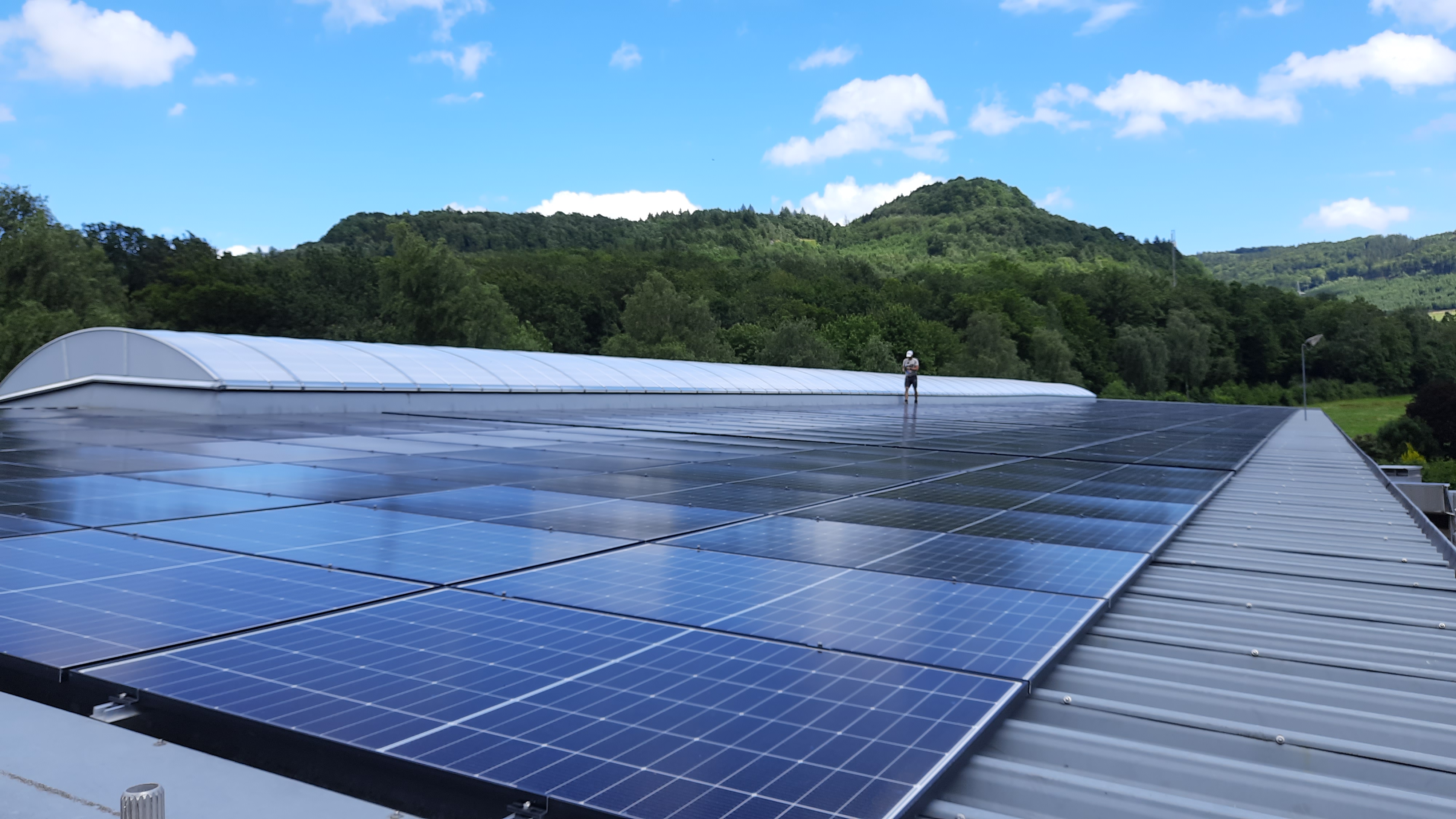 Grosse Photovoltaikanlage